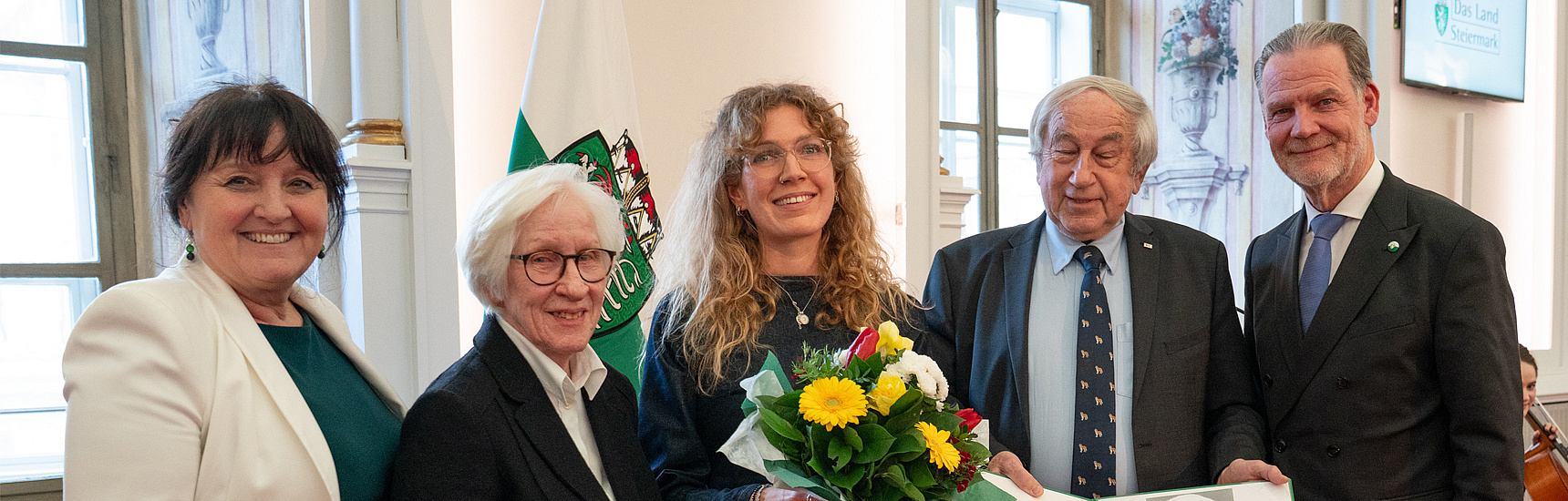 Elisabeth Fliesser erhält Josef Krainer-Förderungspreis © Land Steiermark/Streibl