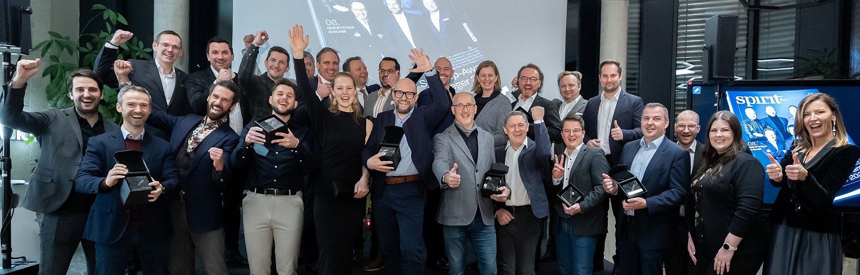 Die Gewinner*innen des Start-Up Awards 2025 - Foto: Oliver Wolf