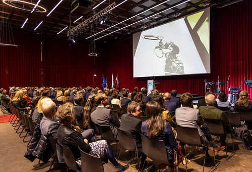 Der Jahresempfang der steirischen Hochschulen in der Aula der Med Uni Graz - Foto: Med Uni Graz/Lunghammer 