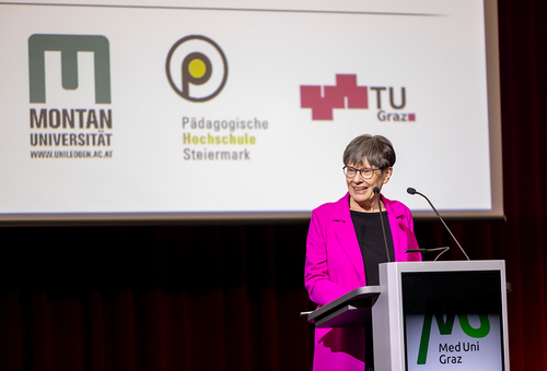 Rektorin der Privaten Pädagogischen Hochschule Augustinum Andrea Seel - Foto: Med Uni Graz/Lunghammer 