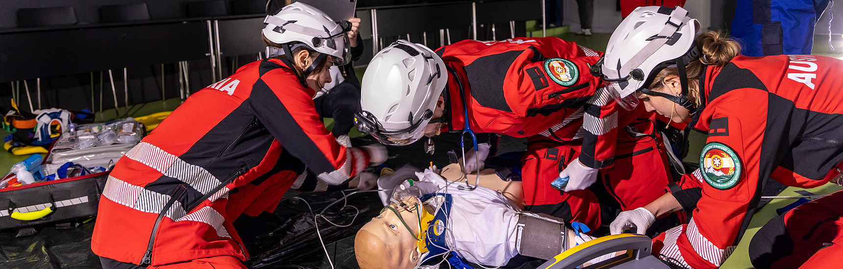 Das Wettkampfteam im Einsatz - Foto: Lunghammer