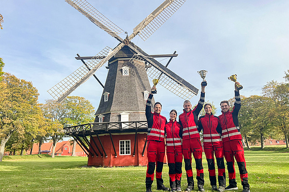 Das siegreiche Team in Kopenhagen - Foto:KAGes