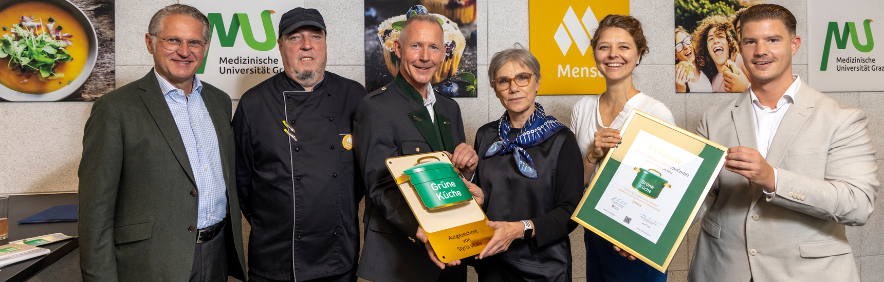 High award for the cafeteria at the Med University of Graz